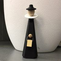 Wooden Figure in Black