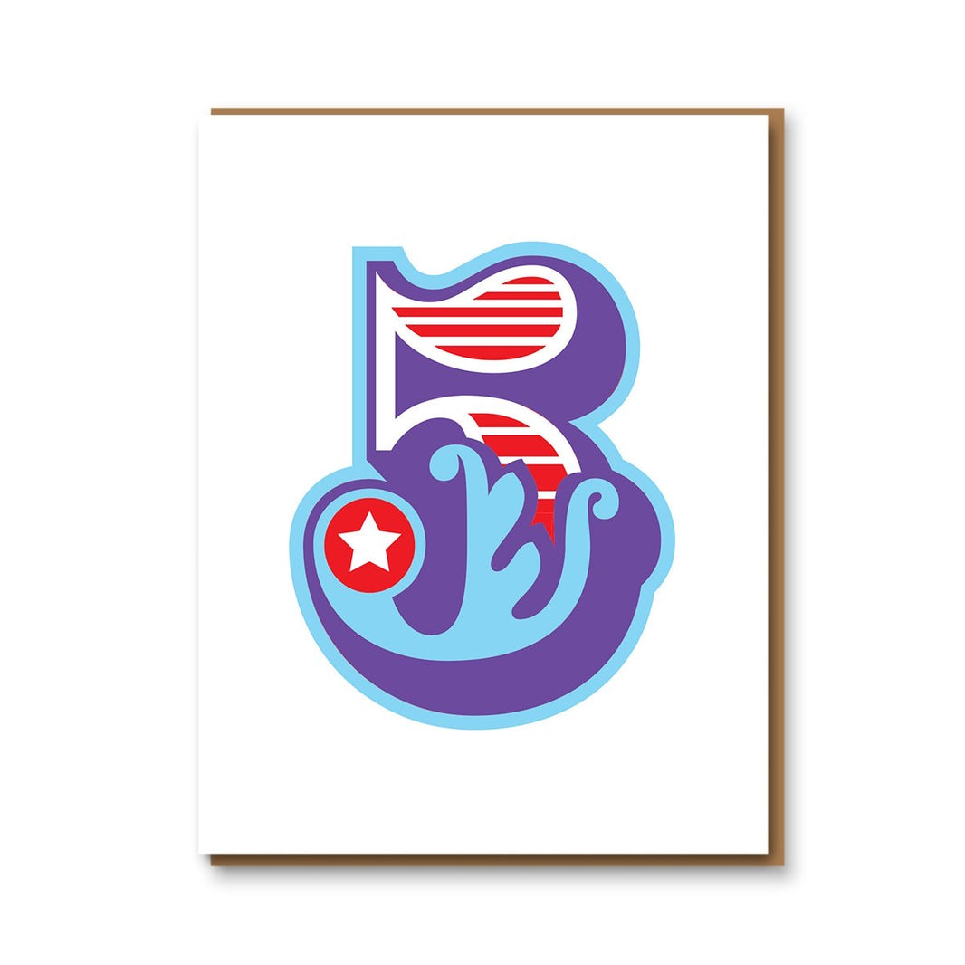 Big Top Birthday Card