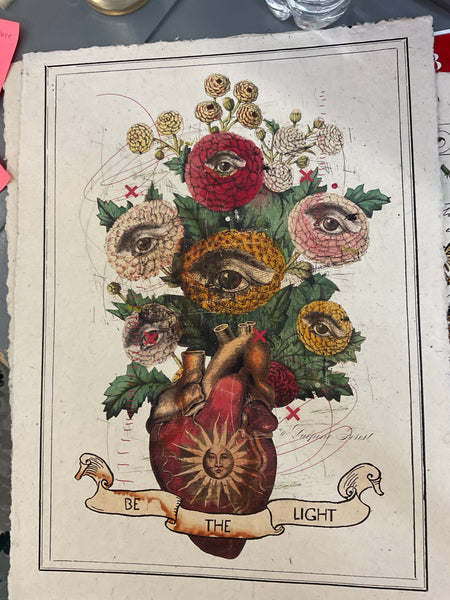 Handmade Paper 12 x 16 Print