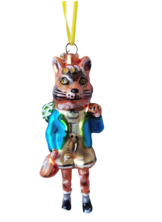 Dressed Woodland Animal Ornaments