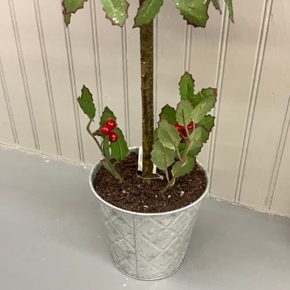 CWI 18" Potted Holly