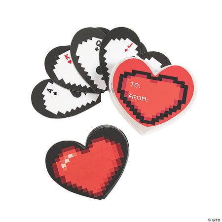 Heart Shaped Playing Cards - heartcard