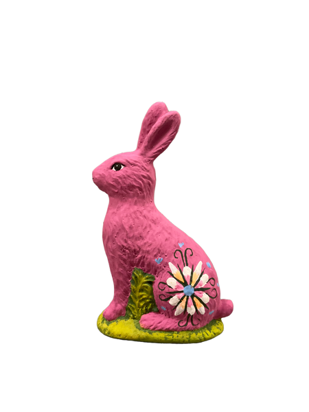 Sitting Painted Bunny