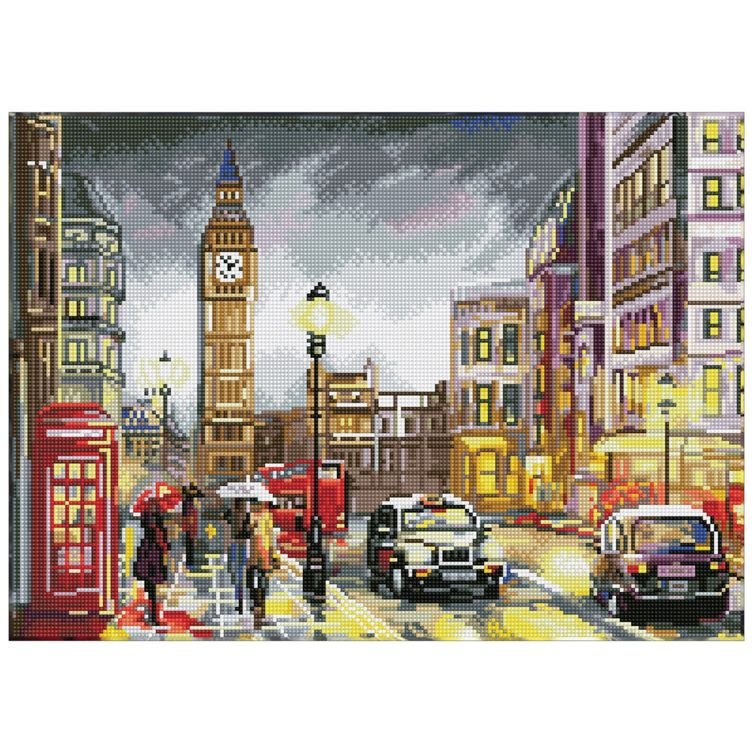 Diamond Dotz London Pre-framed