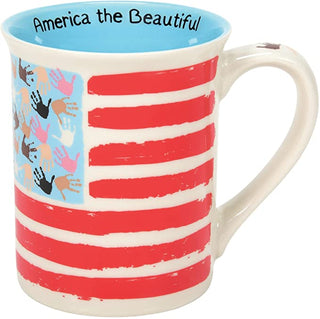 America the beautiful mug