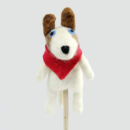 Winding Road Felt Finger Puppets