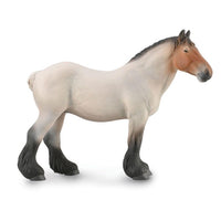 Dutch Draft Roan Mare | Collecta by Breyer | 88892