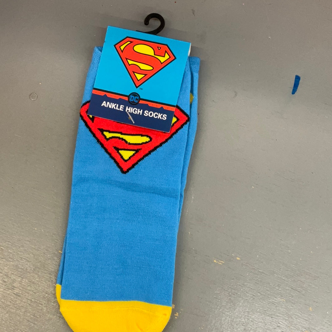 Master toy Superman ankle socks