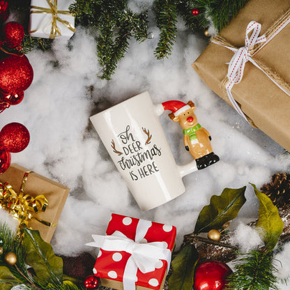 Oh Deer Christmas is Here Mug
