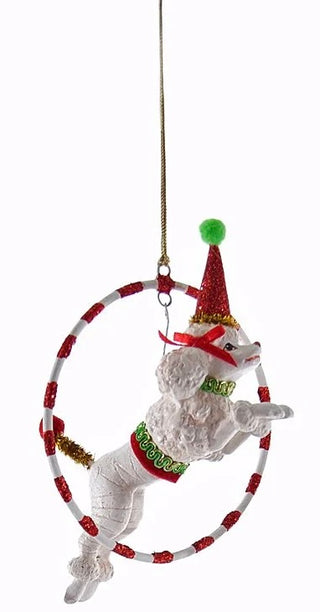 Circus Poodle Ornament