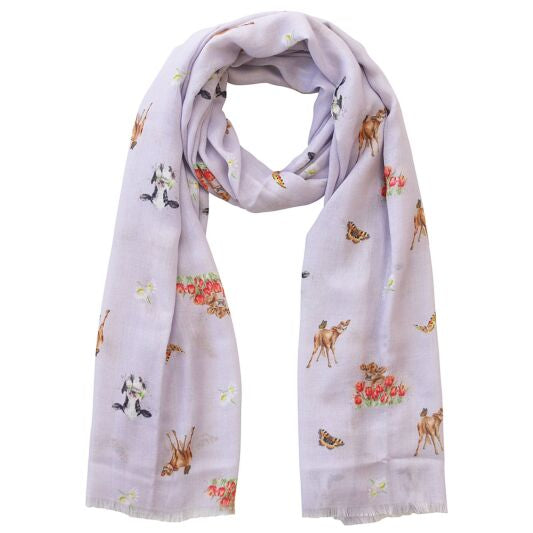 Wrendale Cow Scarf