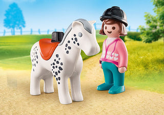 Playmobil Rider with Horse 70404