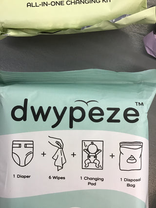Dwypeze All In One Diaper Changing Kit