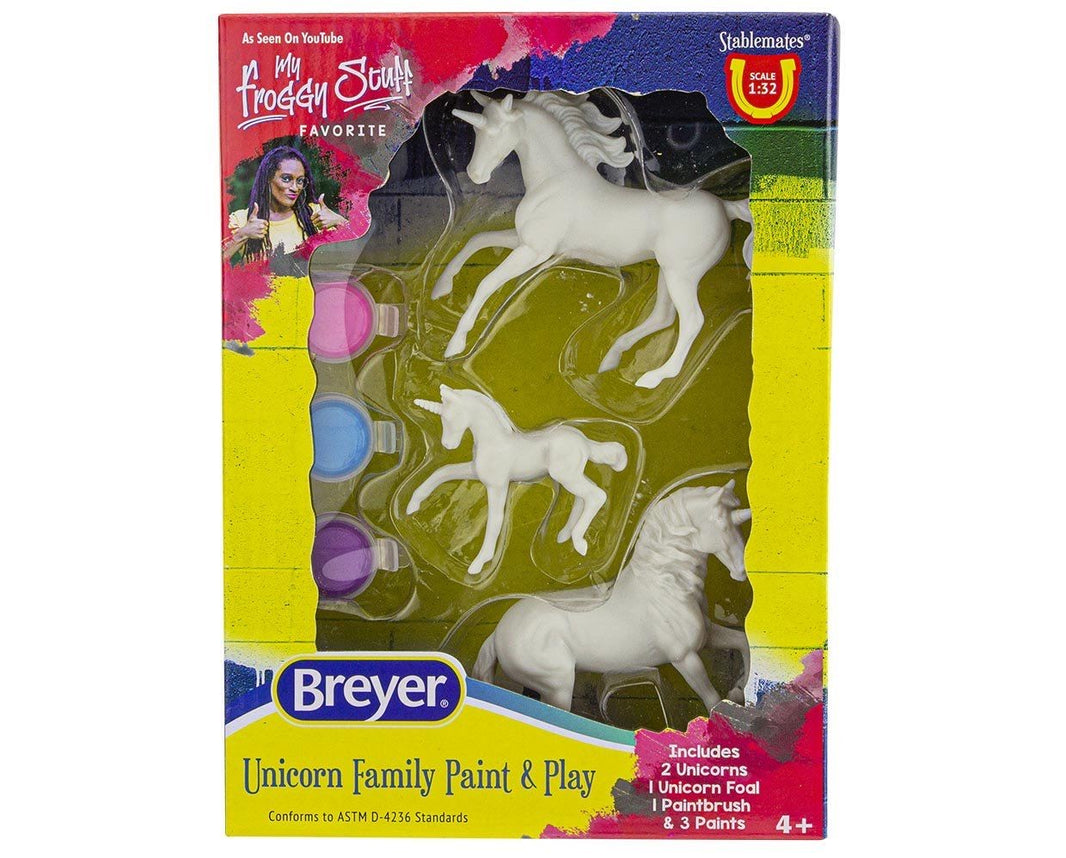 Unicorn Family Paint & Play | Breyer | 4262
