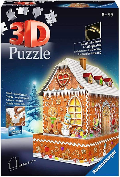 Gingerbread House 3-D Puzzle