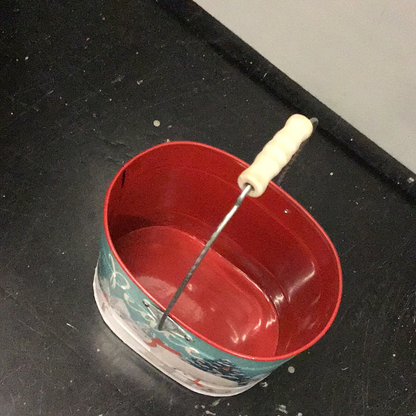 Polar Bear “Peace” Tin Bucket Small