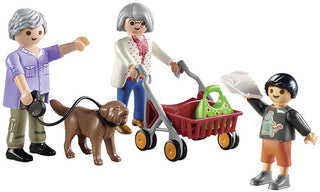 Playmobil City Life #70990 Grandparents with Child