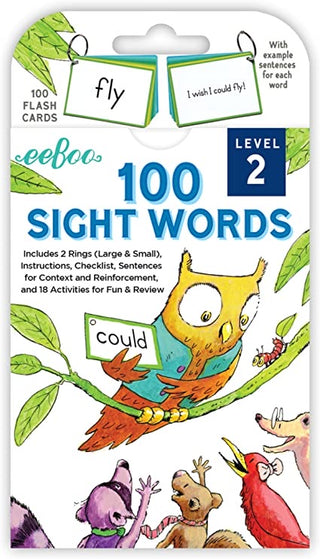 100 Sight Words Levels 1-3