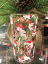 6” Santa Drinking Glasses