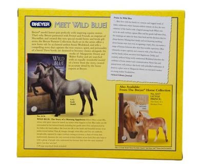 Breyer Wild Blue Book and Horse Set | 6136
