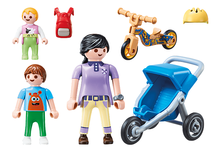 Playmobil Mother and Kids (70284)