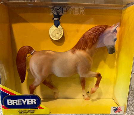 Preowned Bryer Model Horse | #702797 No Doubt Medallion Series