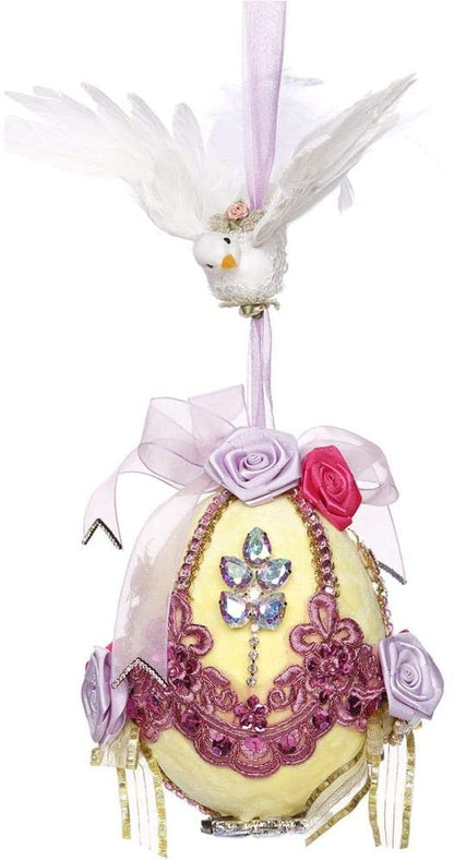 Vintage Inspired Egg with Dove