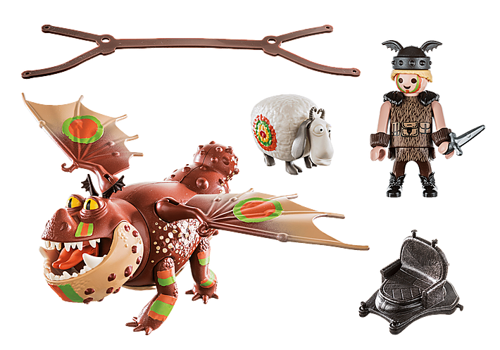 Playmobil Dragons Racing Fish Legs (70729)
