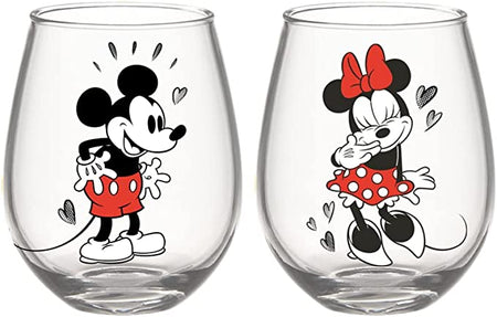 Disney Teardrop Glass Set