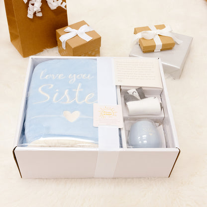 Sister 42”x50” Royal Plush Blanket Gift Set