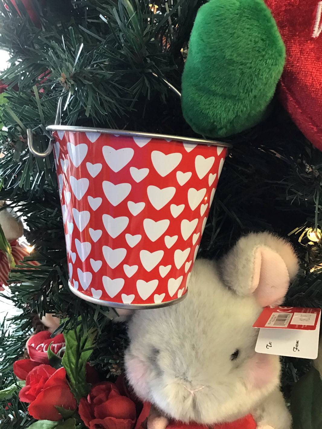Assorted Valentine Tin Pail