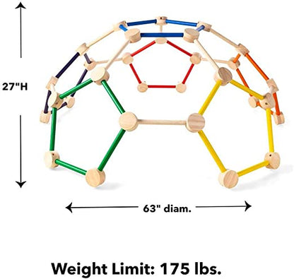 Wooden Dome Climbing Toy