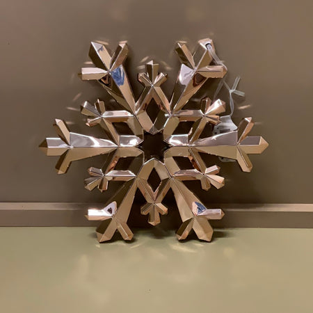 Copper Snowflake Ornament