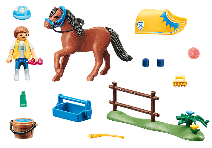 Playmobil Welsh Rider’s Pony (70523)