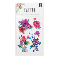 Tattly Floral Temporary Tattoo Sheet