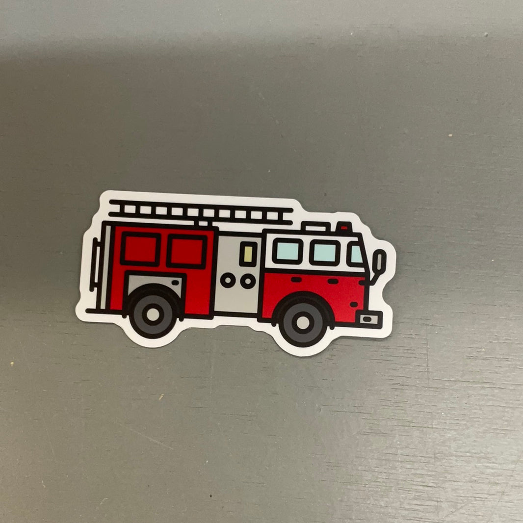 Fire truck Sticker