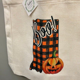 Southern Sisters Indiana Boo Halloween Tote Bag