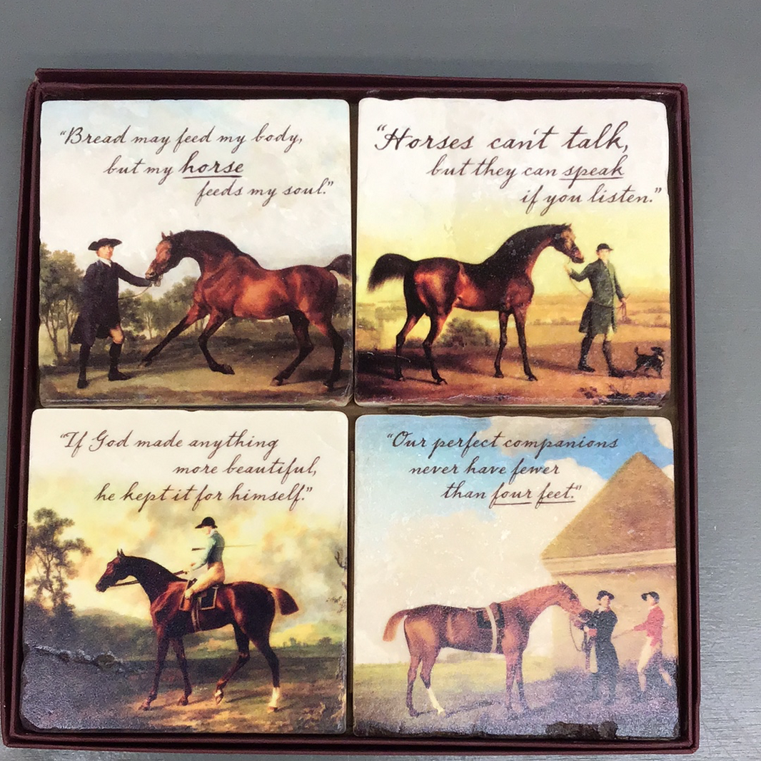 Marble Horse Coaster - SC6