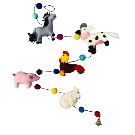 Felt Farm Garland
