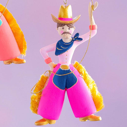 Pinky Pete Cowboy Ornaments