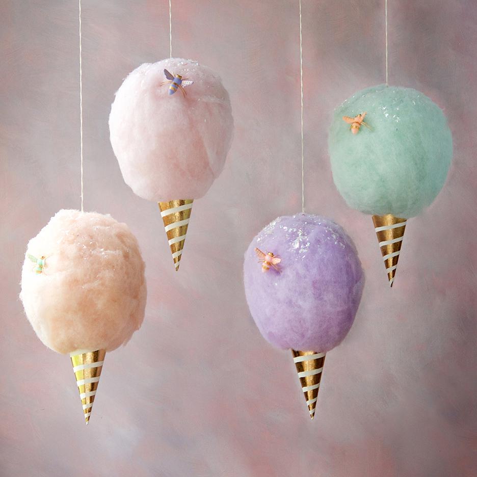 Small Cotton Candy Decor