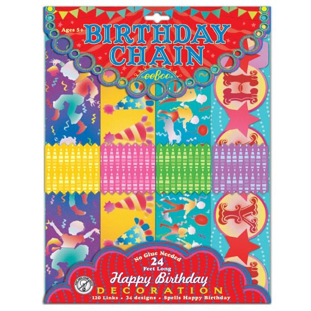 Birthday Paper Chain
