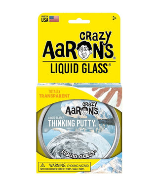 Crystal Clear Thinking Putty in Liquid Glass