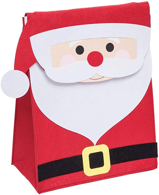C&F Santa Felt Bag - Large