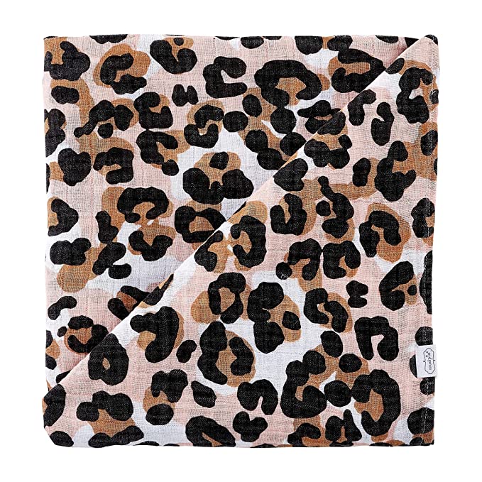 Mudpie Leopard Swaddle