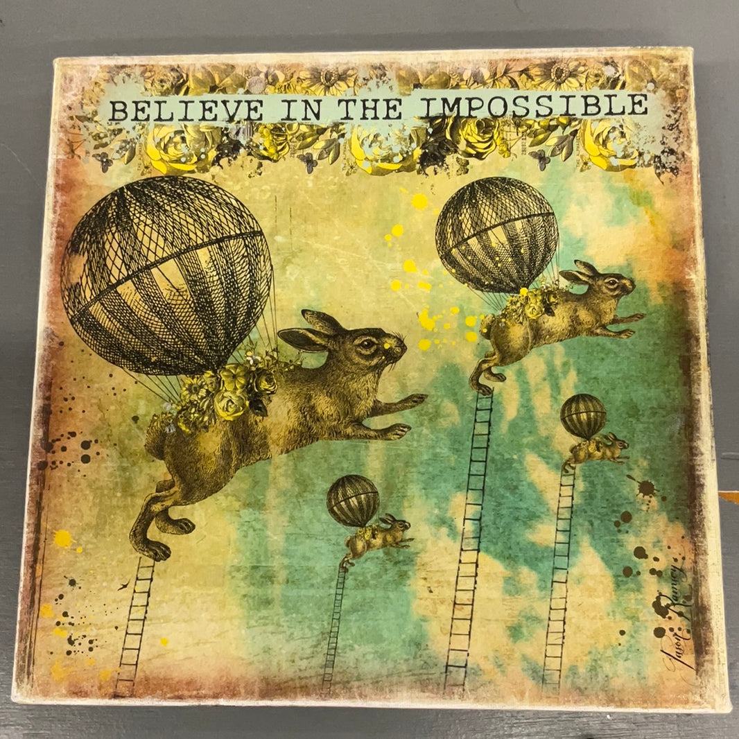 Land of Elsewhere Square Canvases