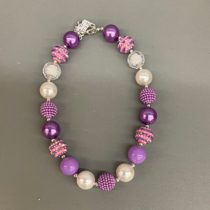 Lavender Chunky Necklace