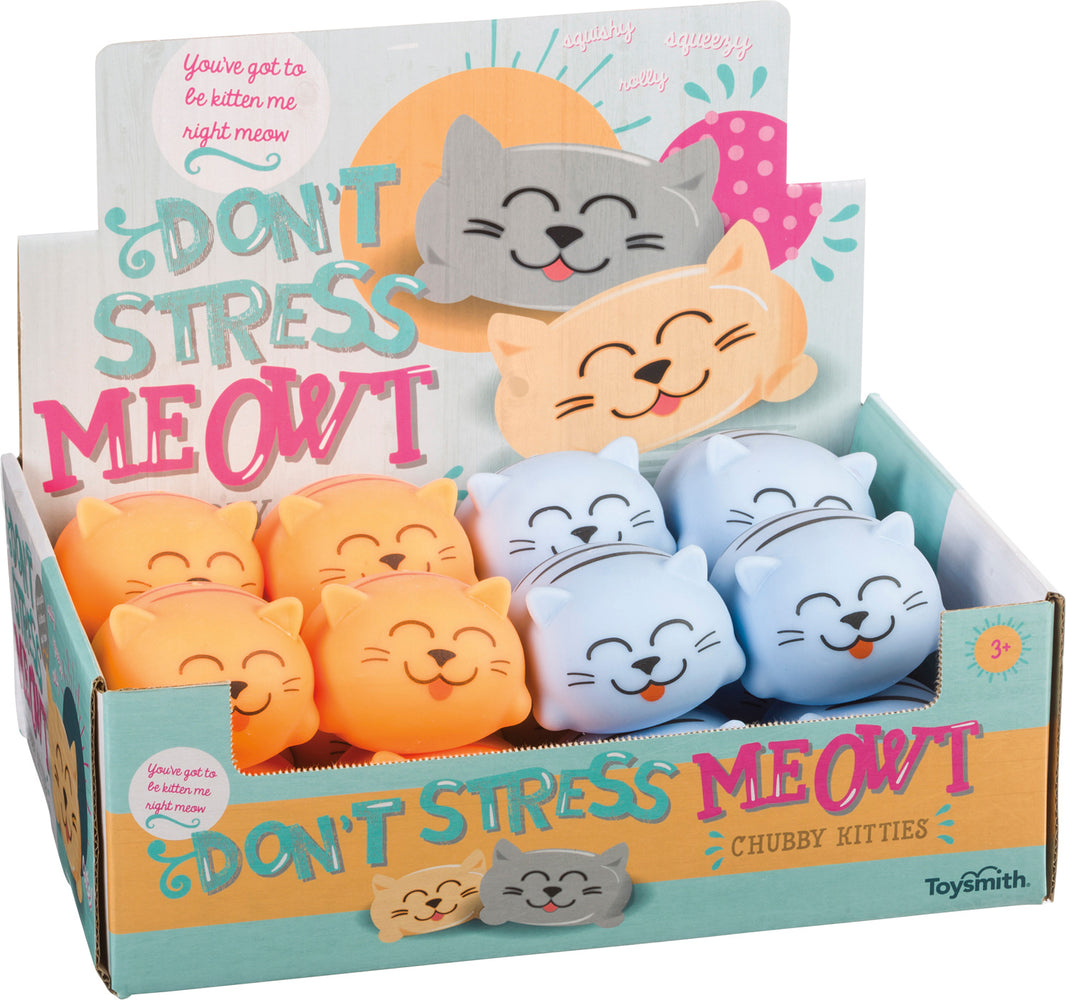 Don’t Stress Meowt Chubby Kitties Fidget