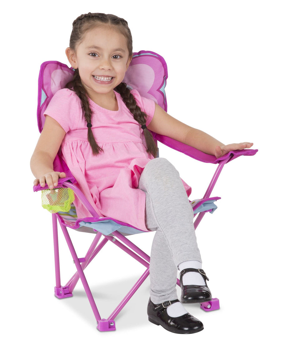 Cutie Pie Butterfly Camp Chair