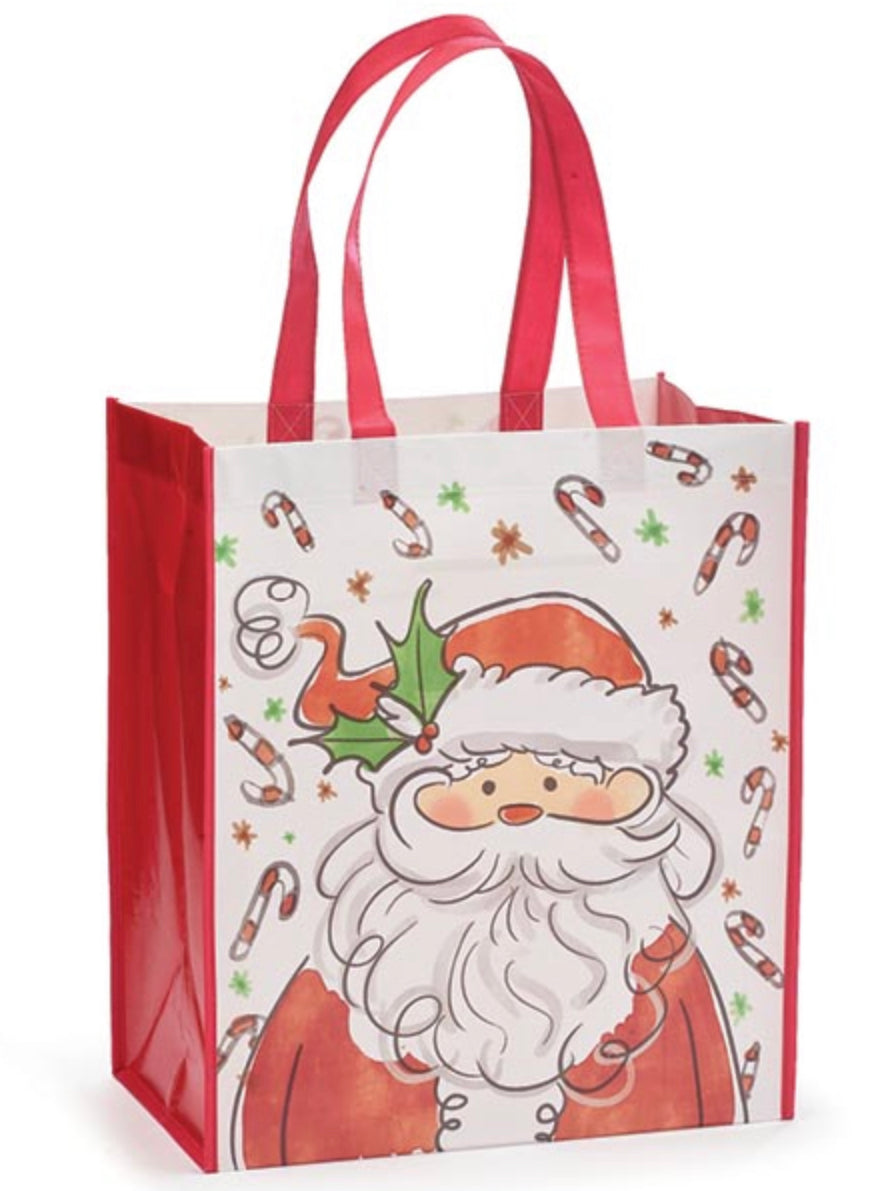 Mr & Mrs Claus Reusable Tote Bag